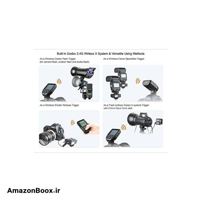 فرستنده تریگر فلاش بی سیم Godox Xpro-N TTL برای نیکون