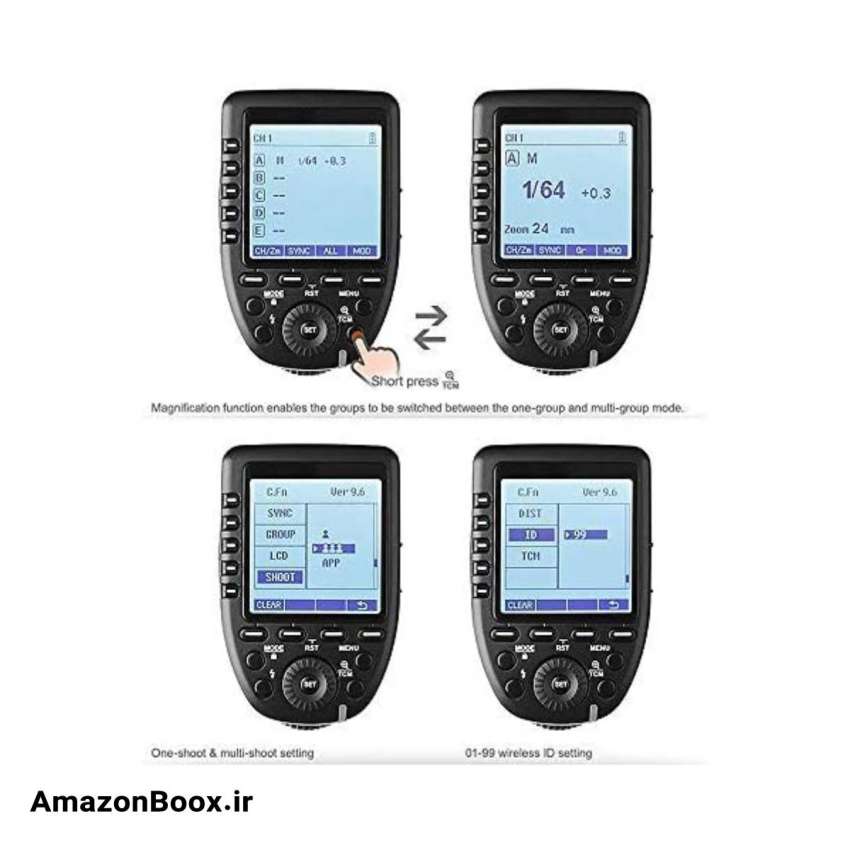 فرستنده تریگر فلاش بی سیم Godox Xpro-N TTL برای نیکون
