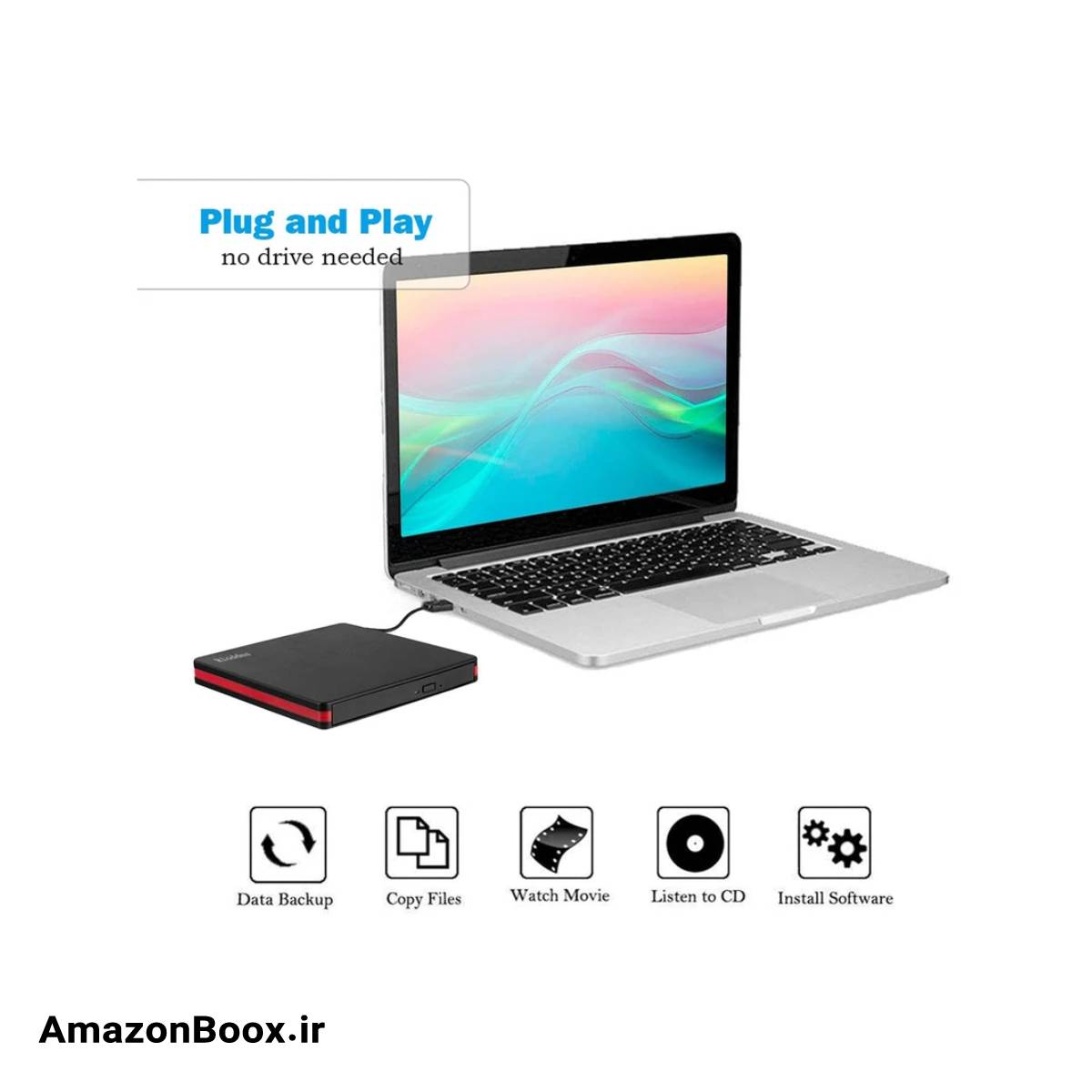 درایو نوری اکسترنال ریوداس مدل BT669