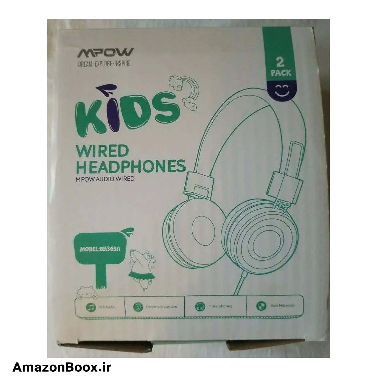 هدست امپو مدل BH360A بسته 2 عددی