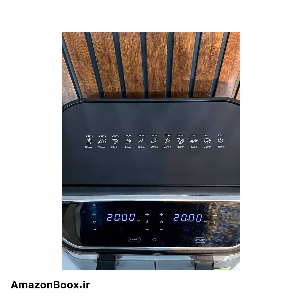 سرخ کن دو قلو یوفیسا مدل Thunder