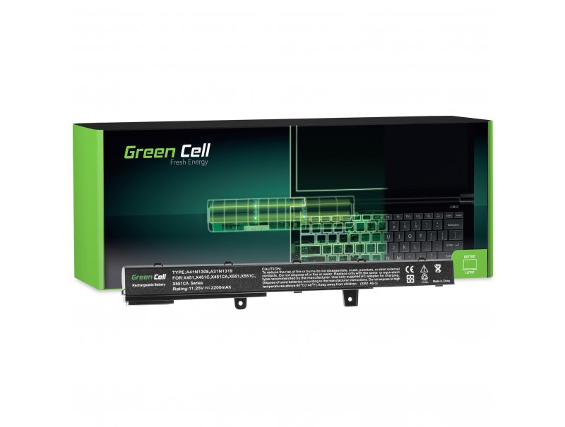 باطری GREEN CELL لب تاب ASUS