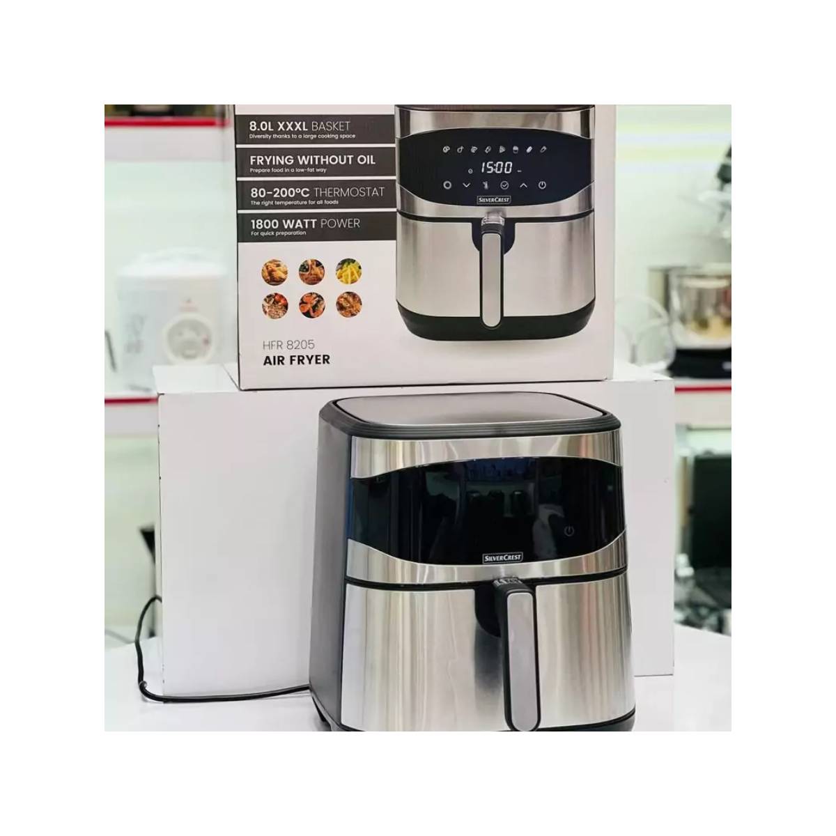 سرخ کن سیلور کرست ۸لیتری مدل HFR8205