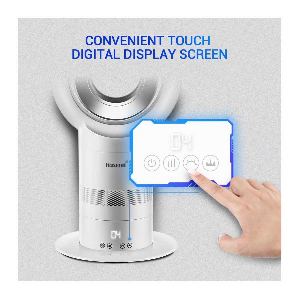 پنکه و هیتر ستونی بدون پره Acoolir