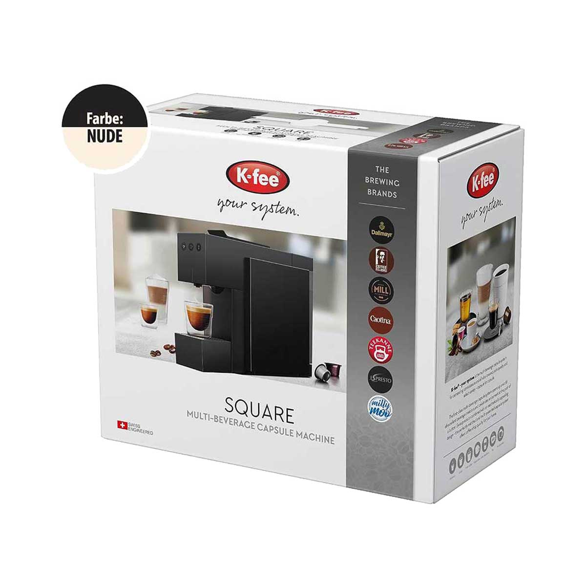 نسپرسو ساز کی فی مدل K-fee SQUARE