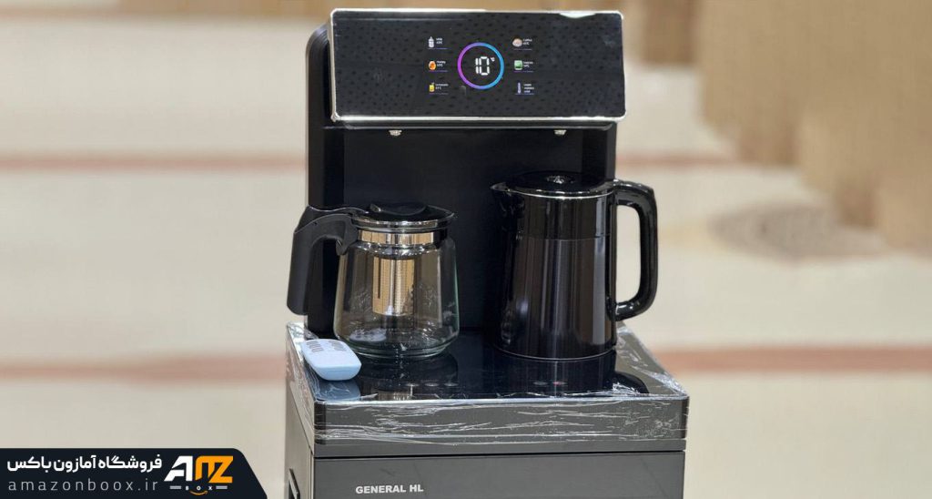 "آبسردکن General HL 2025، با کمپرسور قدرتمند، چایساز هوشمند و طراحی مدرن. مجهز به صفحه لمسی، ریموت کنترل و ویژگیهای پیشرفته برای خانه و دفتر.