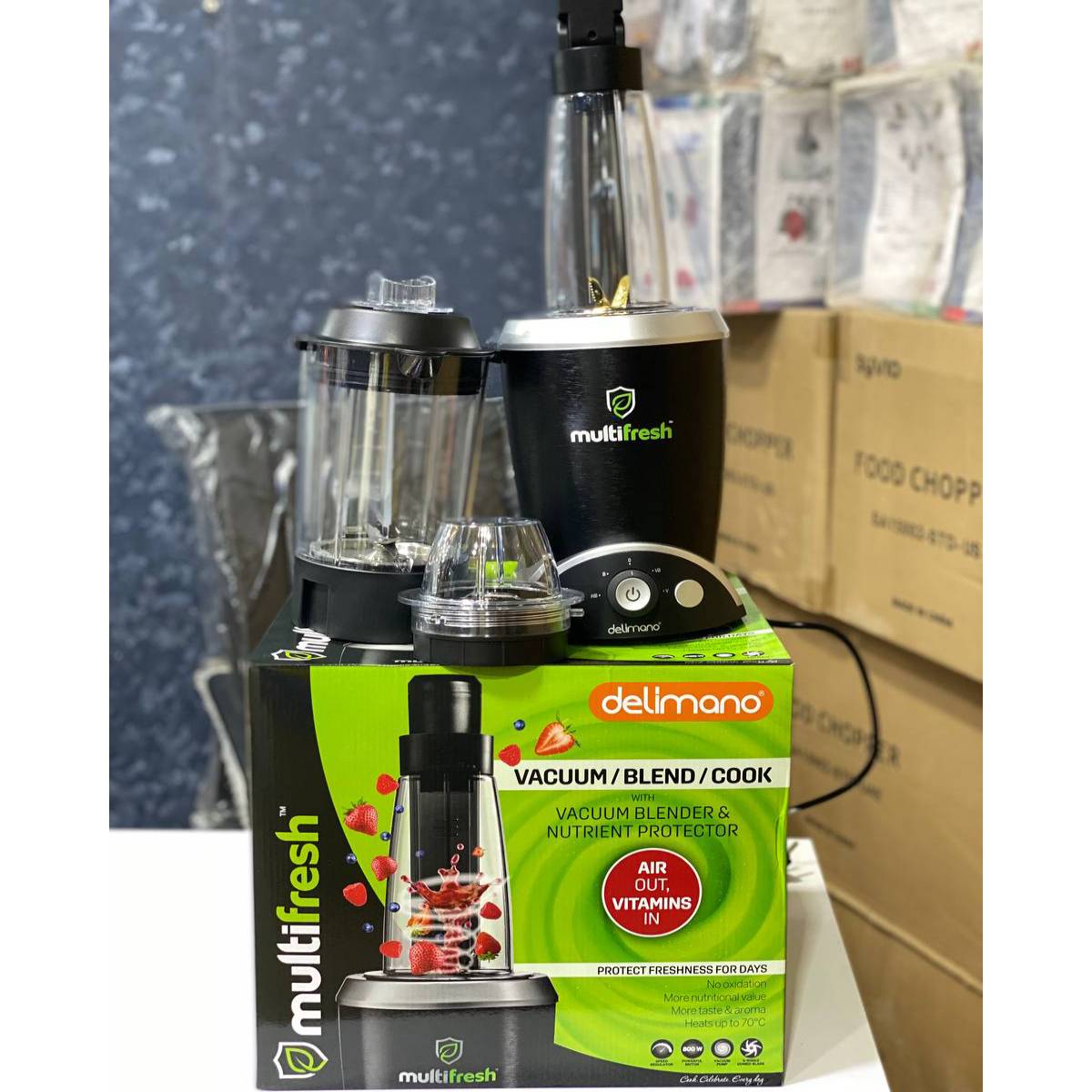 اسموتی ساز و مخلوط کن 5کاره دلیمانو DELIMANO