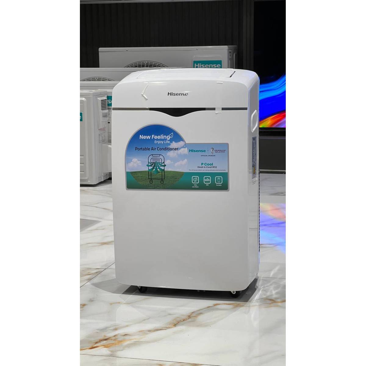 کولرگازی پرتابل هایسنس 12000 مدل QAP-12HR