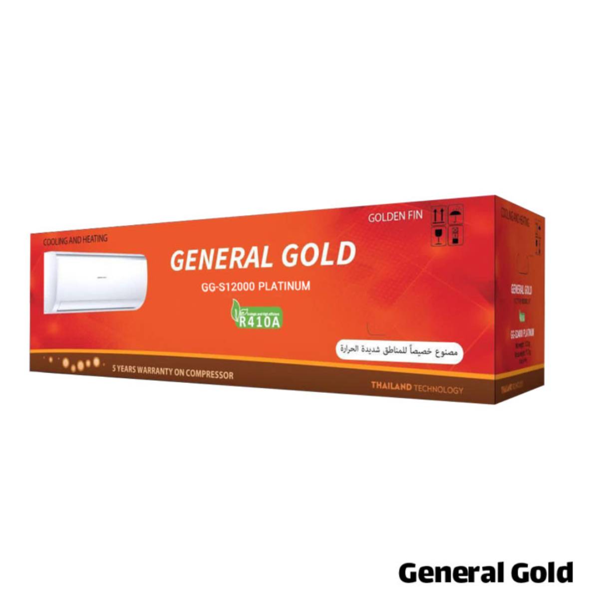 کولرگازی جنرال گلد پلاتینیوم مدل GG-S12000