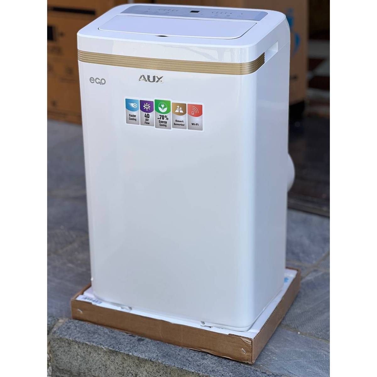 کولرگازی پرتابل آکس اینورتر مدل AUX ECO-H14000