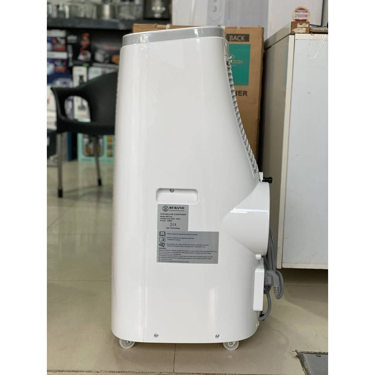 کولرگازی پرتابل بورانو BURANO مدل BR114F