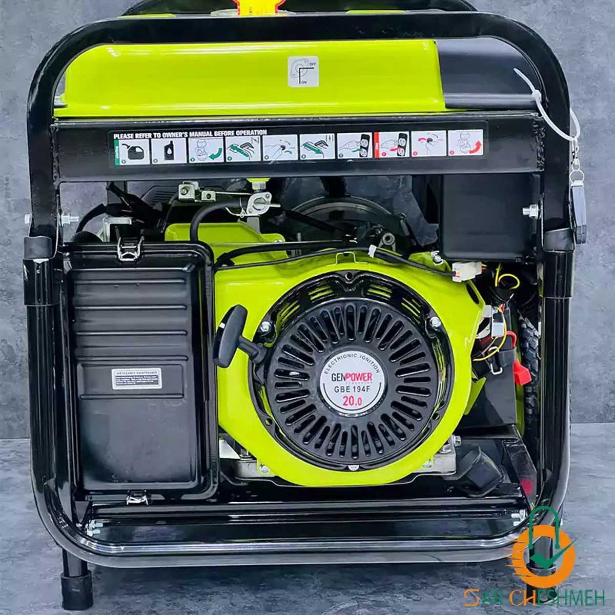 موتور برق بنزینی جن پاور GBG 130E