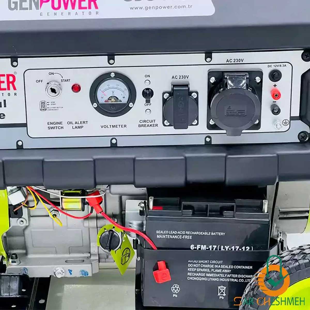 موتور برق بنزینی جن پاور GBG 130E