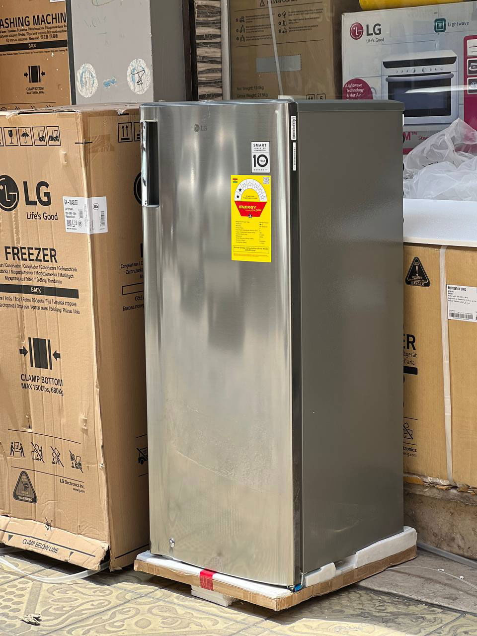 فریزر تک ال جی مدل GN-304SL