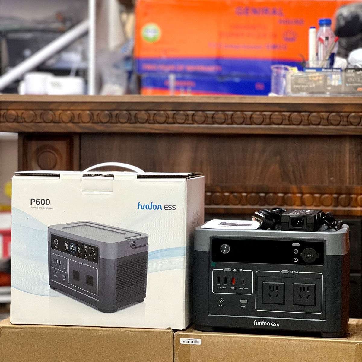 پاور استیشن هارافون ۶۰۰ وات Hrafon