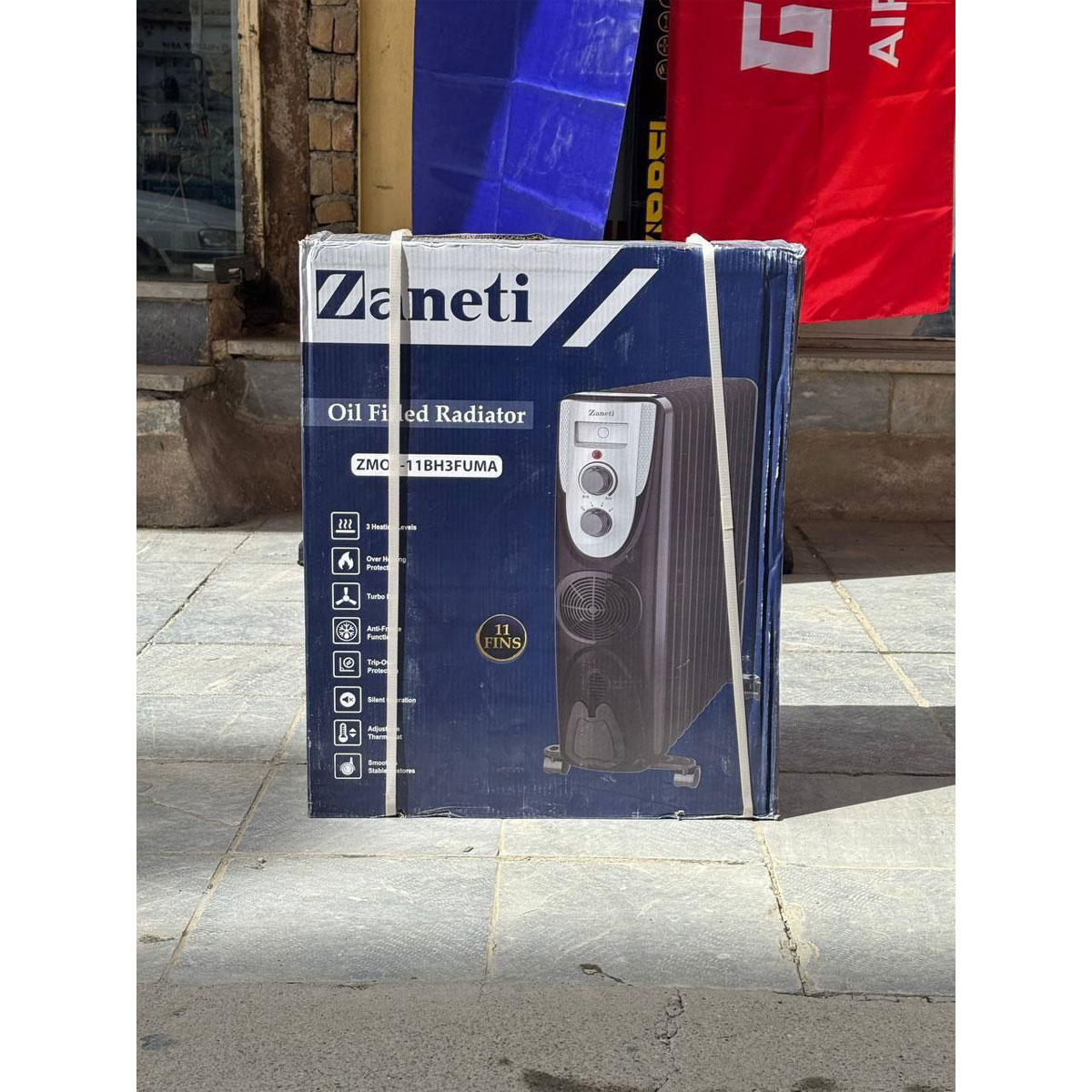 شوفاژ برقی زانتی مدل ZMOF-11BH3FUMA