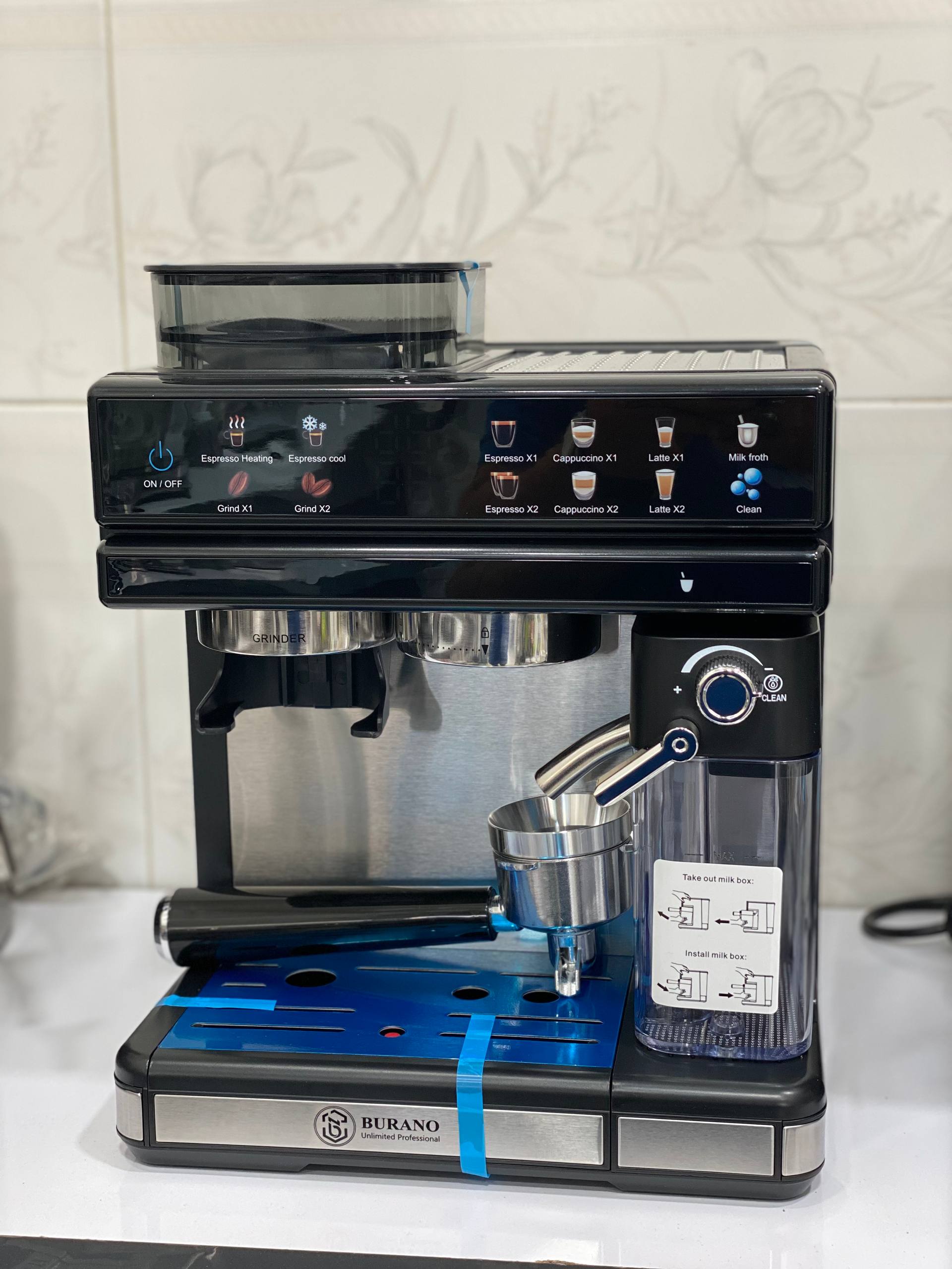 اسپرسوساز بورانو مدل BR118F