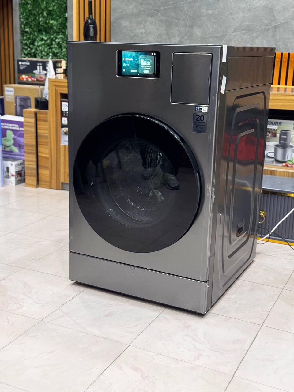 لباسشویی ۲۵ کیلویی سامسونگ مدل WD25DB8995BZ