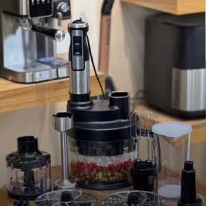 غذاساز ۲۰ کاره دلمونتی مدل DL120 با توان ۱۱۰۰ وات تیغه استیل