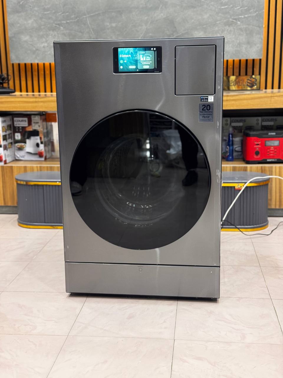 لباسشویی ۲۵ کیلویی سامسونگ مدل WD25DB8995BZ