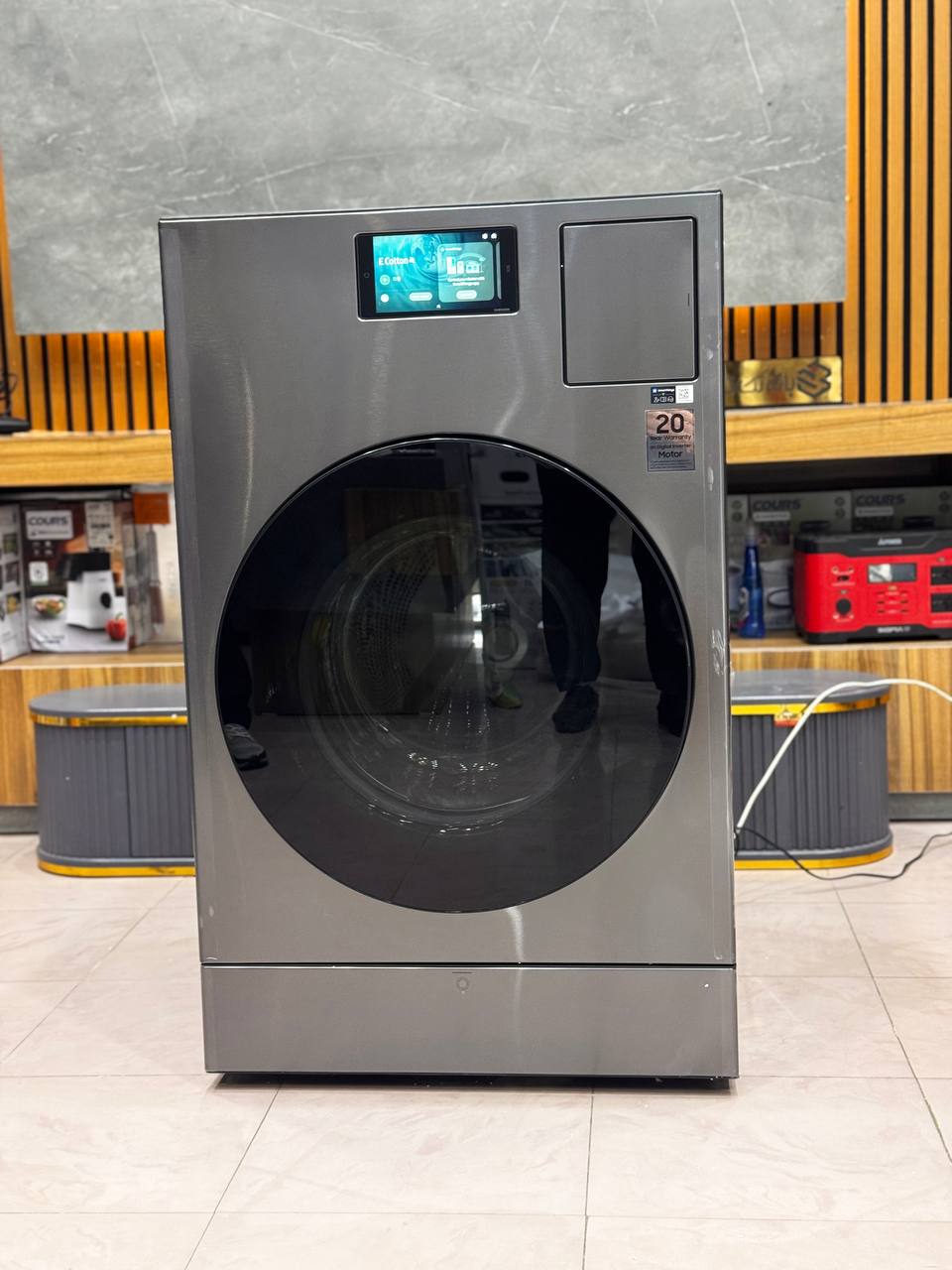 لباسشویی ۲۵ کیلویی سامسونگ مدل WD25DB8995BZ