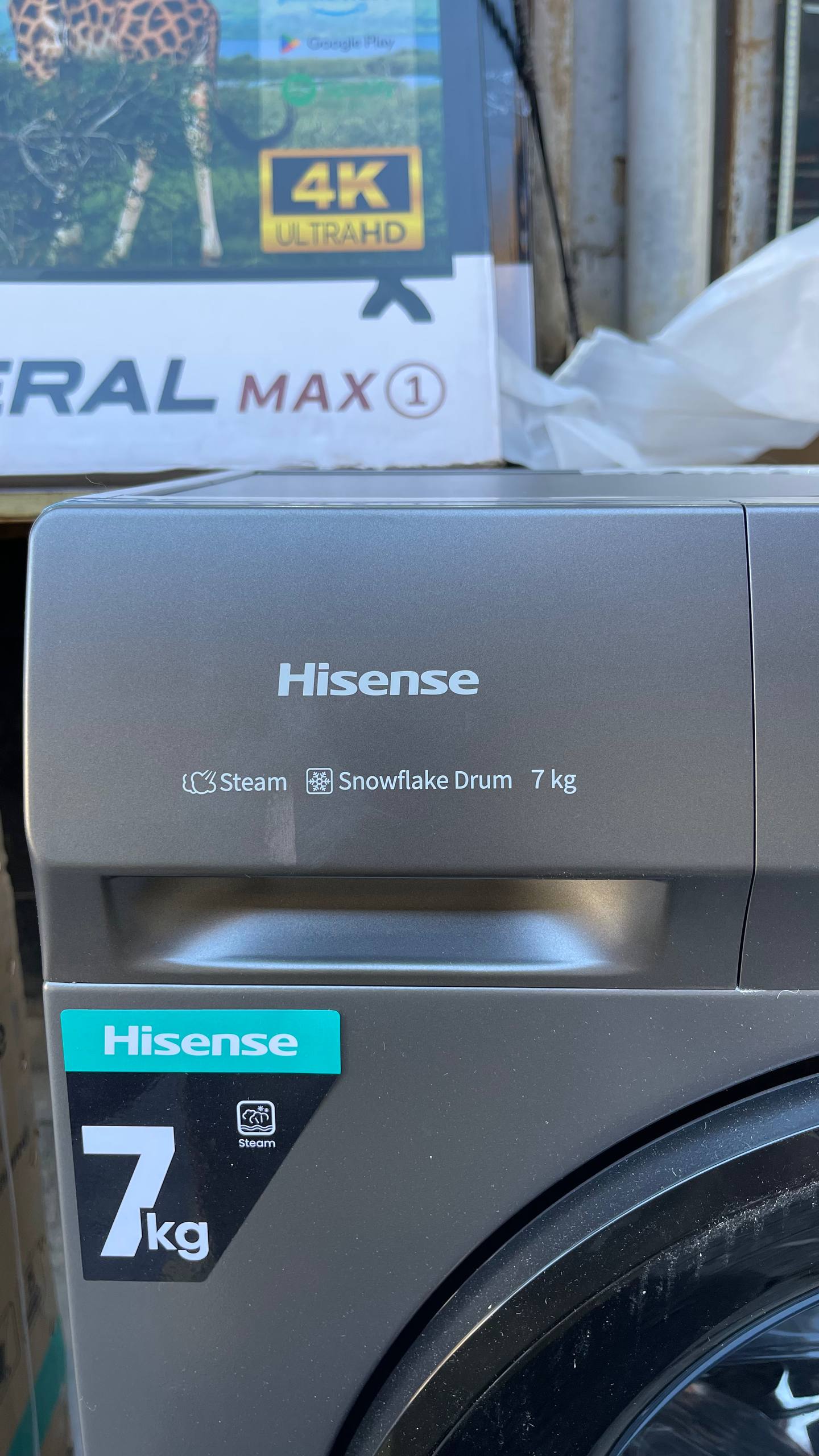 ماشین لباسشویی هایسنس ۷ کیلو مدل WFVB7012MT