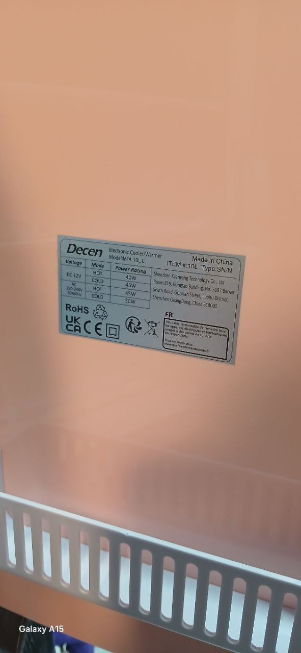 مینی یخچال ۱۰ لیتری آلمانی مدل MFA-TOL-C