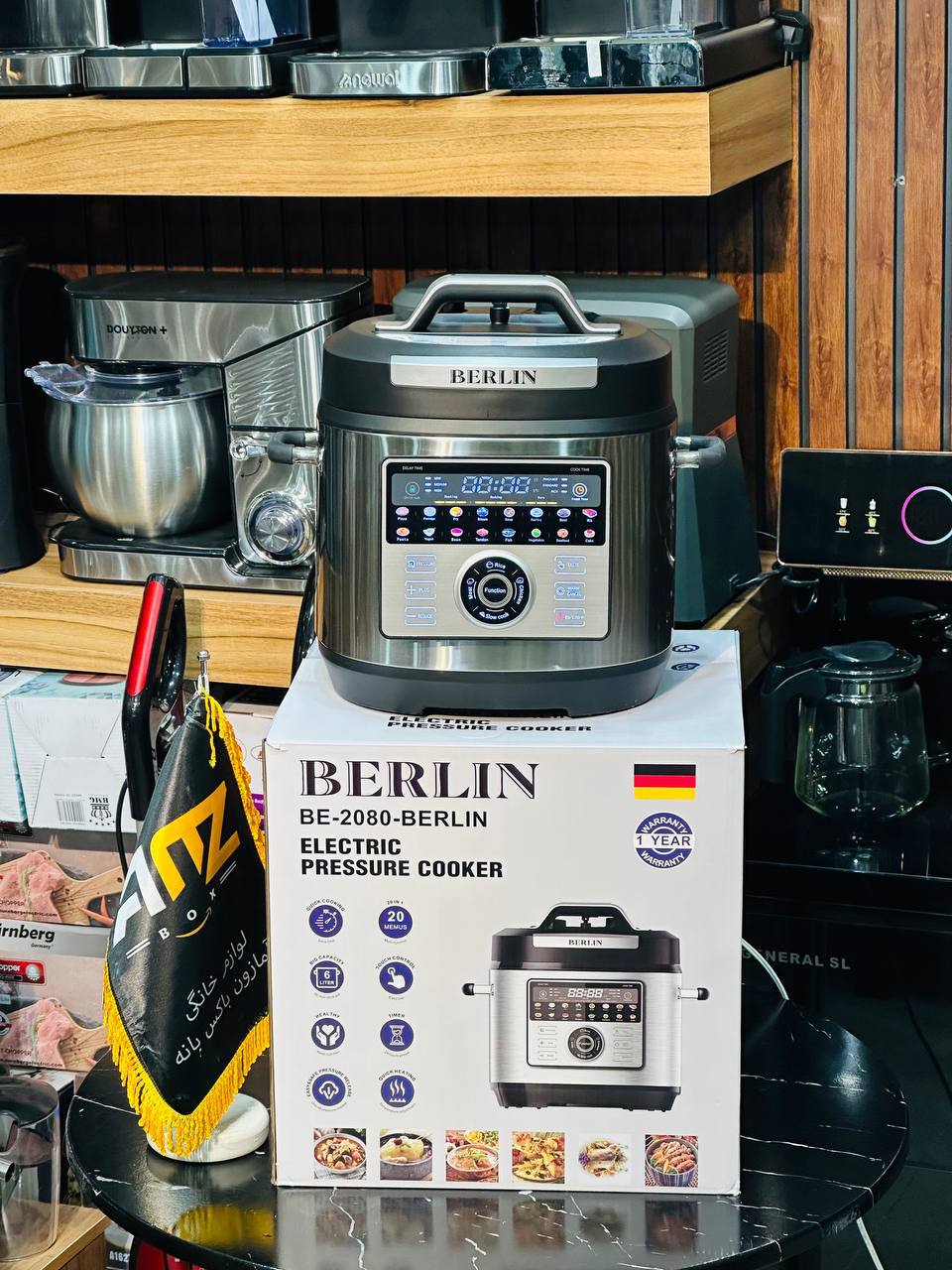 زودپز برقی 6 لیتری برلین مدل BE2080
